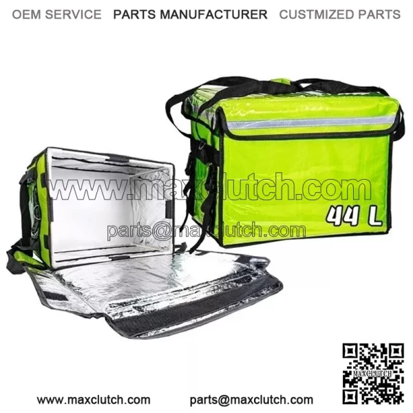 Food Delivery Box For Motorcycles Scooters 44L(Green)