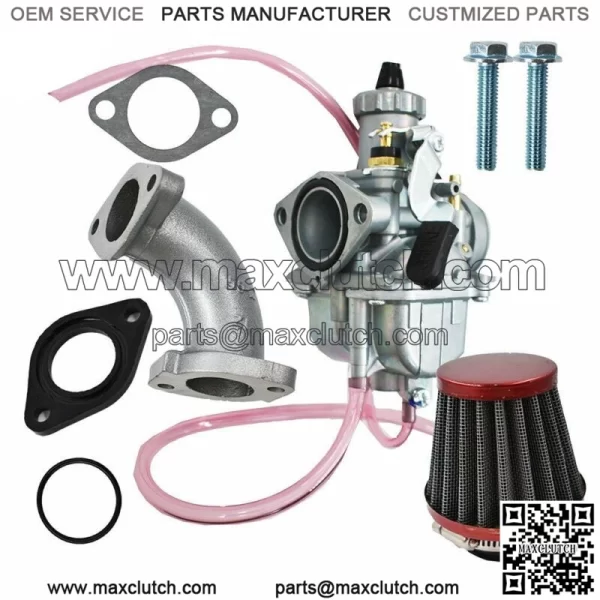 VM22 26mm Carburetor Intake Manifold For Predator GX200 196cc Go Kart Bike