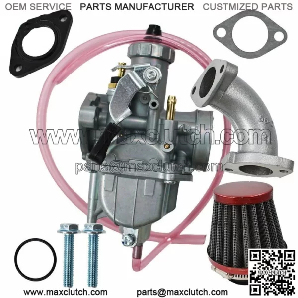 VM22 26mm Carburetor Intake Manifold For Predator GX200 196cc Go Kart Bike - Image 2