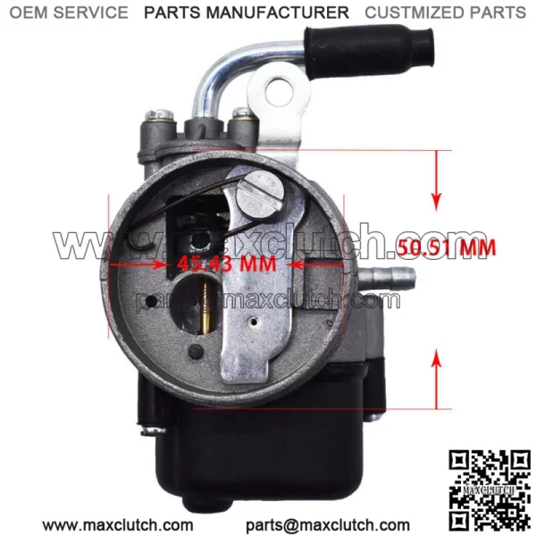 Carburetor for moped PIAGGIO Ciao PX FL VESPA pocket SHA 12/12 DELLORTO carburetor