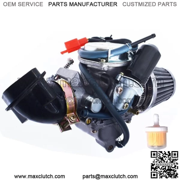 Carburetor Carburetor 24mm Air Filter For Scooter Kazuma Taotao SunL Eagle Baja Roketa - Image 3