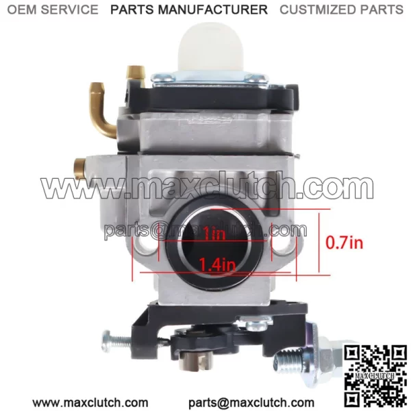 Fits Gas 2Cycle 43cc Powermate PCV43 Carburetor Tiller Motor Parts Fuel Line - Image 2
