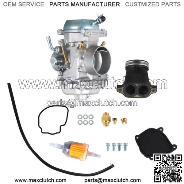 For Sportsman 700 Twin Polaris Quad Carb 2002-2006 Carburetor Intake Manifold - Image 4