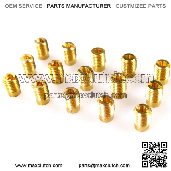 Carburetor nozzle set 60-130 15 pieces for Gurtner Peugeot Vivacity 50 2
