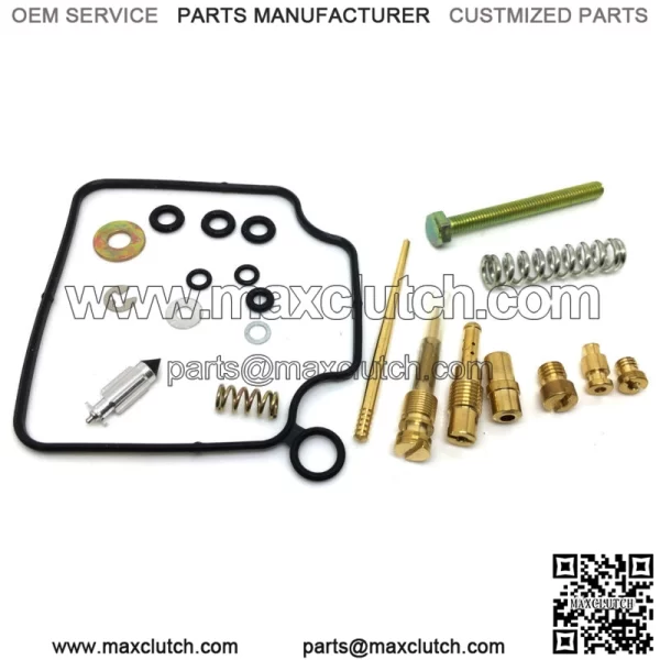 New Carburetor Carburetor Rebuild Kit For Honda TRX300FW Fourtrax 4wd 1993-2000 (For: Honda FourTrax Foreman 400) - Image 2