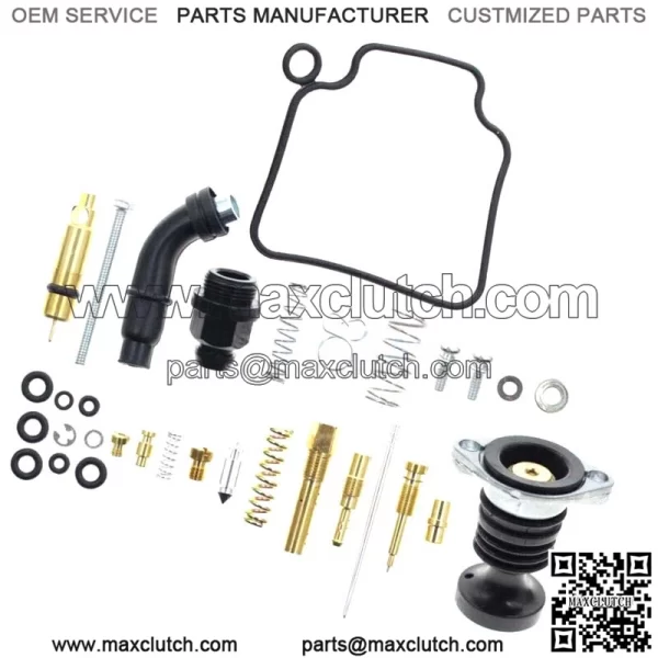 Carburetor Rebuild Kit with Boost Pump for Honda FourTrax 300 TRX300 1988-1990 (for: Honda)