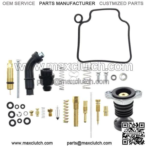 Carburetor Rebuild Kit & Boost Pump, Starter Throttle Valve For Honda TRX300 Fourtrax (For: Honda)