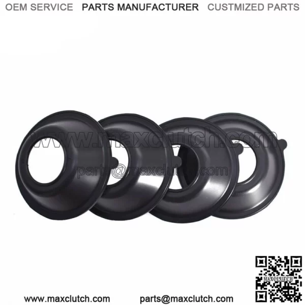 4Pcs Carburetor Slide Diaphragms For Honda Shadow VT750 2000-2007 16111-MEG-003 - Image 2