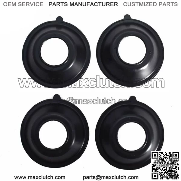 4Pcs Carburetor Slide Diaphragms For Honda Shadow VT750 2000-2007 16111-MEG-003 - Image 4