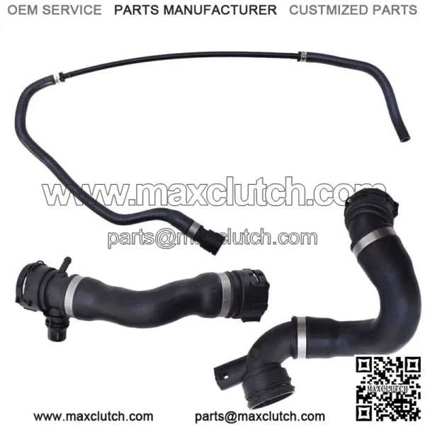 Lower Upper Radiator Coolant Hose+Vent Line Hose Set For BMW 325i 328i 330i - Image 4