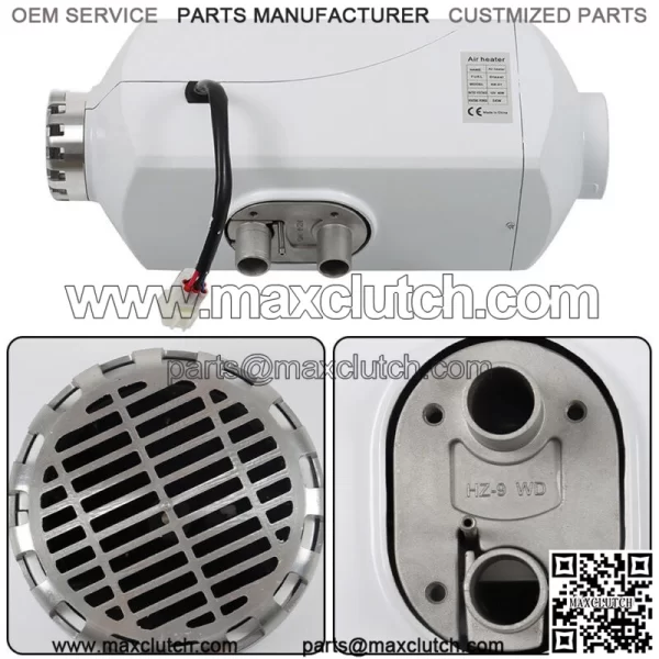 Fit For Car Boat Truck Bunk Diesel Air Heater 5KW All In One 12V LCD Thermostat - Image 2