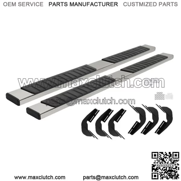 Running Boards For 2019-2022 Dodge Ram 1500 Quad Cab Steel 6" Nerf Bar Side Step