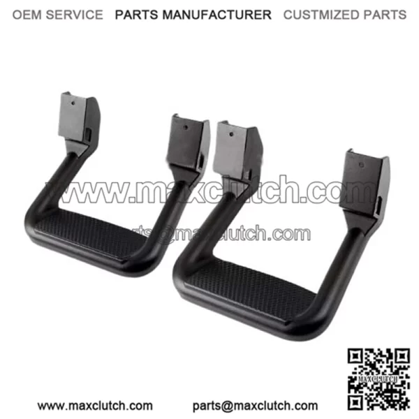 Pickup Aluminum Alloy Footboard 2 Pack #Black