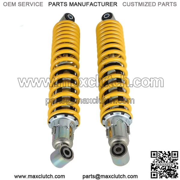 YELLOW 2 Front Coil-Over Shocks for Yamaha Banshee 350 YFZ350 1987-2006