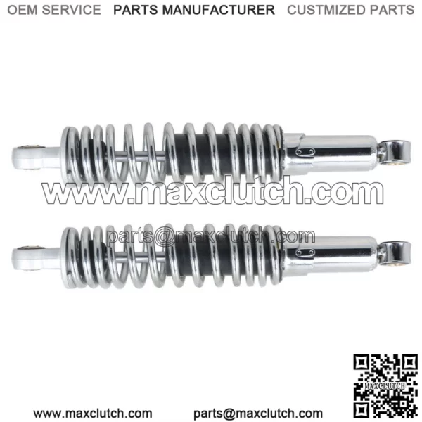 Pair of Chrome Rear Shocks 320mm for Sportster XL883 1200 72 48 79-12 New