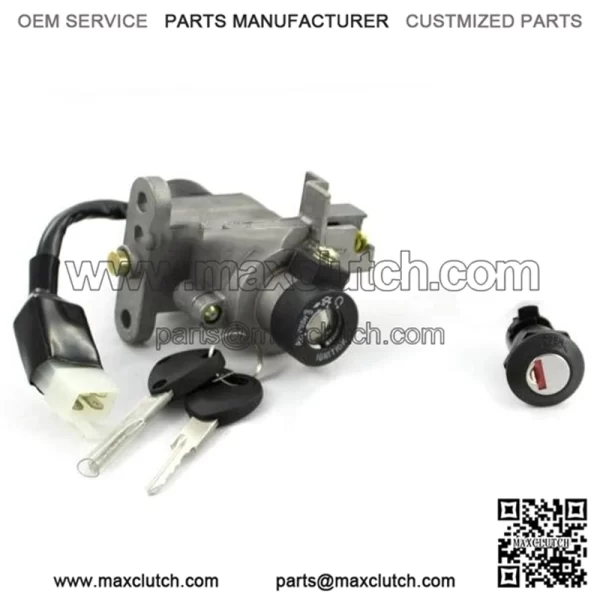 Lockset to fit Peugeot Vivacity 3, Keys & Barrel. Ignition Lock Set 2009 onwards