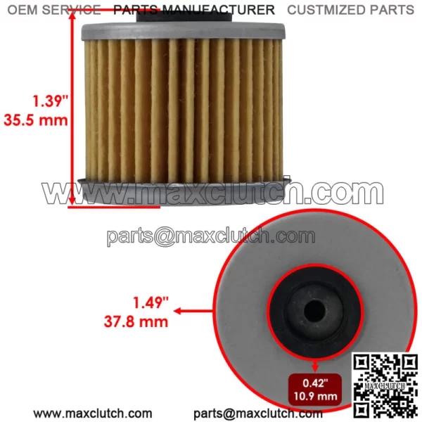 17215-HL4-AK0 Air Filter Kit For Honda Pioneer 1000 SXS1000M3 2016-2024 - Image 3