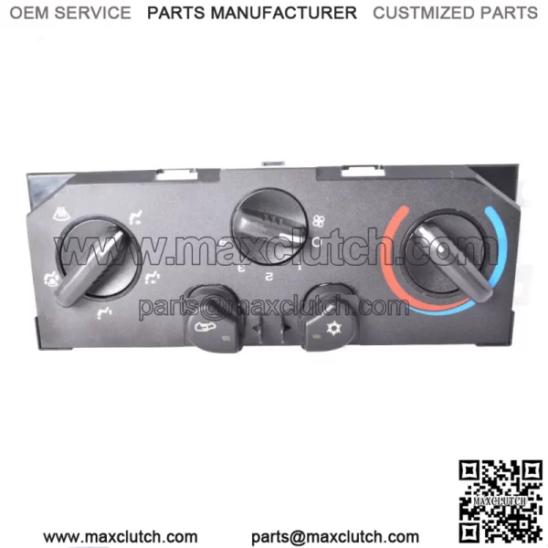 Temperature Heater/AC Dash Control Panel For 04-12 Chevrolet Colorado GMC Canyon - Image 2