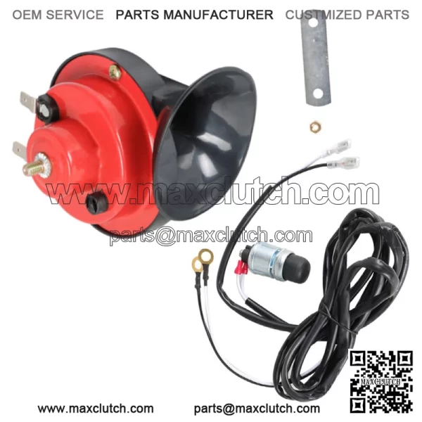 For EZGO, Club Car, Yamaha or UTV Universal 12 Volt Golf Cart Electric Horn Kit