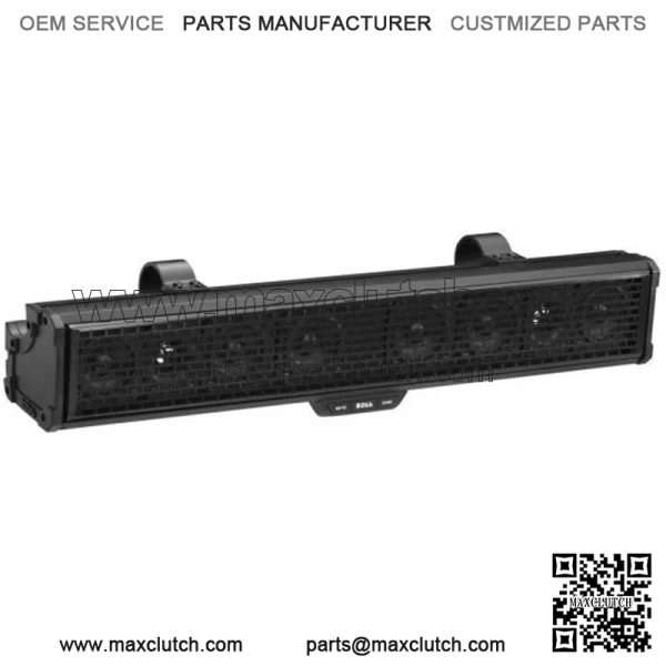 BOSS AUDIO RECOIL 8-SPEAKER 27" BLUETOOTH SOUNDBAR BLACK POLARIS KAWASAKI ALL  For: More than one vehicle