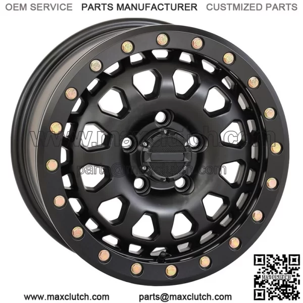 Wheels System 3 SB-6 Beadlock 15" black (6+1) Polaris RZR Turbo R and Pro R (for: Polaris)