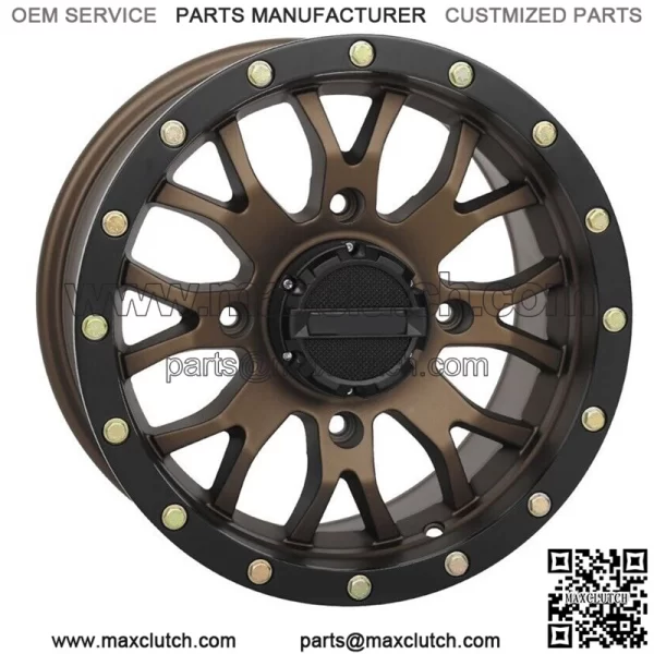 Wheels System 3 ST-3 Bronze UTV 15" Polaris RZR Turbo S / RS1 (4) (for: Polaris)