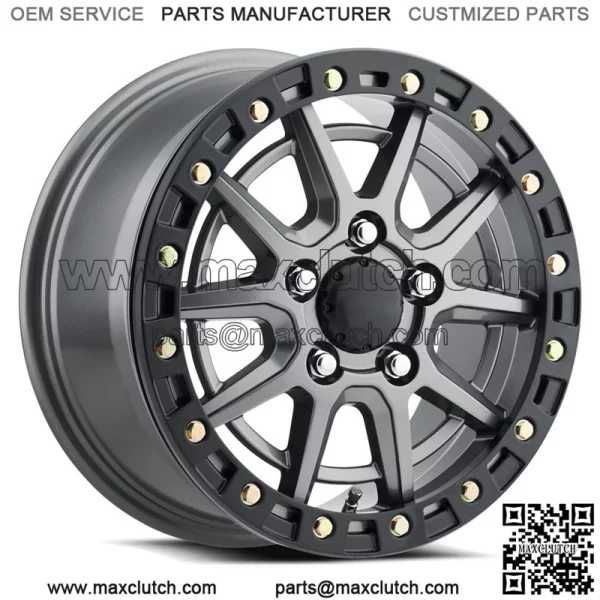 Wheels/rims ITP SD10 Beadlock 15" gray Polaris RZR Turbo R and Pro R (for: Polaris)