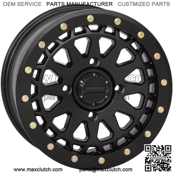 Wheels System 3 SB-6 Beadlock 15" black (6+1) Polaris RZR Turbo S / RS1 (4) (for: Polaris)