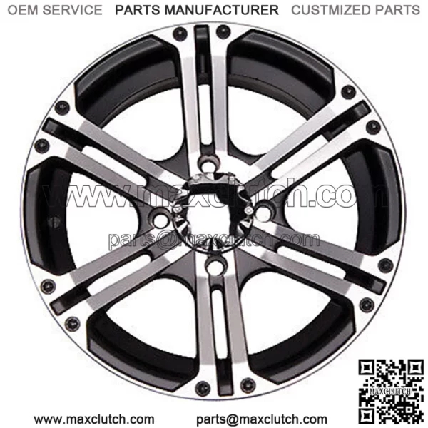 Wheels/Rims for UTV ITP SS212 Machined 12" Polaris RZR Turbo S / RS1 (4) (for: Polaris)