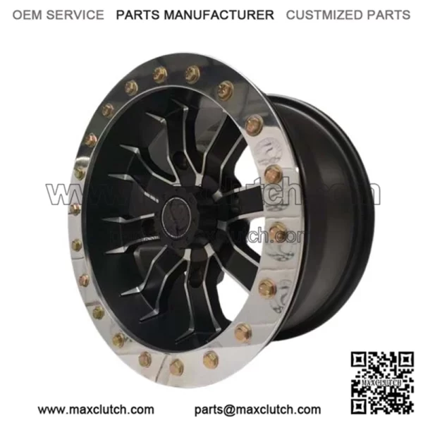 alloy rim AR640 beadlock 12x7 offset 4+3 otwory 4/136 Can-am - Image 2