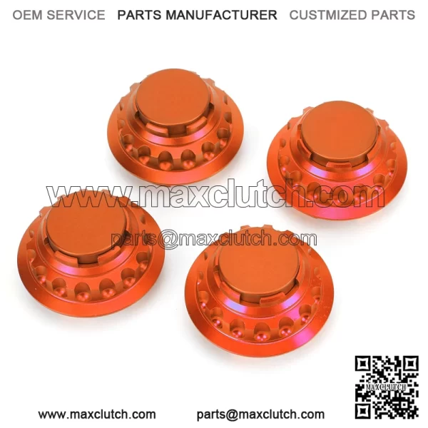 BMW Honda wheel center cover #orange - Image 3