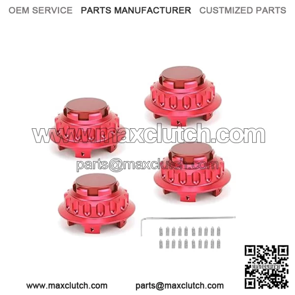 BMW Honda wheel center cover #red