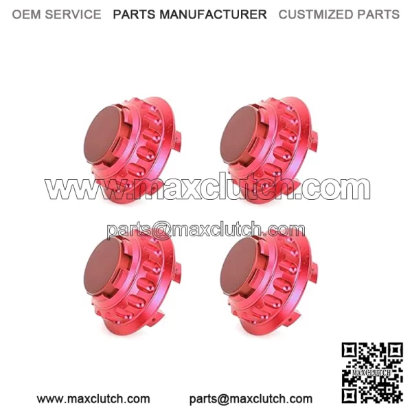 BMW Honda wheel center cover #red - Image 4
