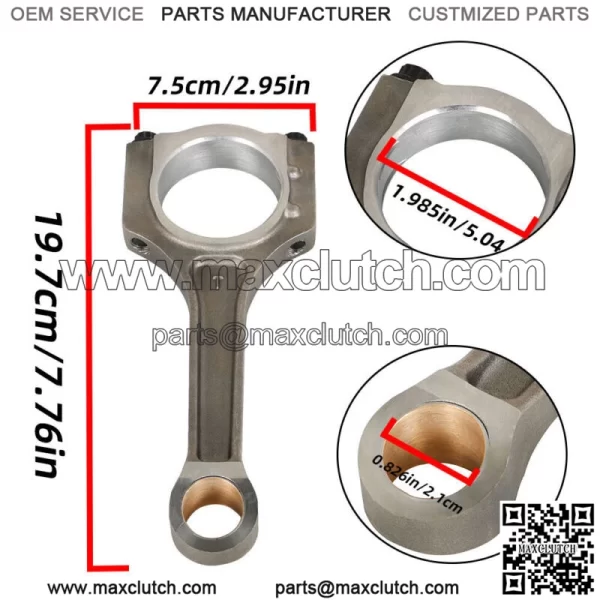 Fits 2012-2016 Hyundai Sonata Genesis Coupe Kia Optima 2.0L Connecting Rod - Image 2