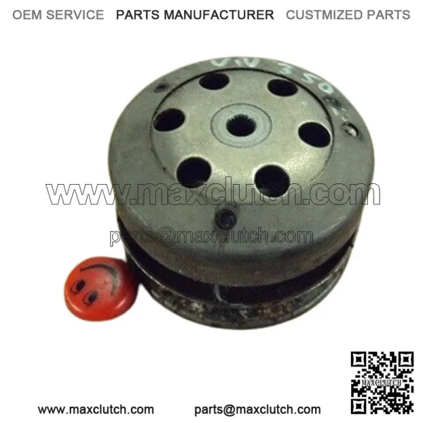 2012 PEUGEOT VIVACITY 3 50 2T SCOOTER ENGINE AUTOMATIC AUTO CLUTCH AND BELL