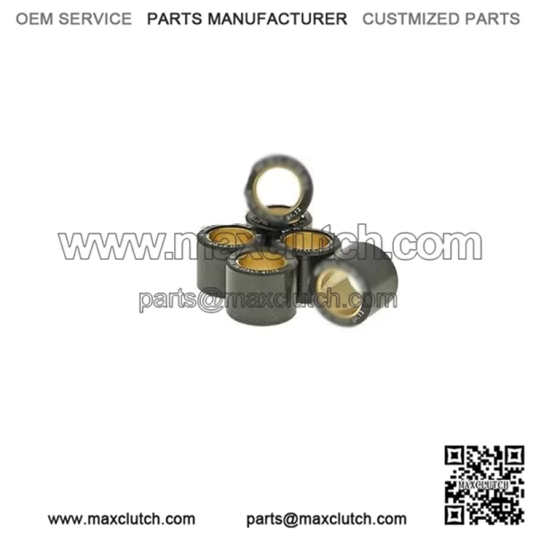 Peugeot Speedfight 4 AC 2T 50cc HT Variator Rollers - 16mm x 13mm - 4.4g
