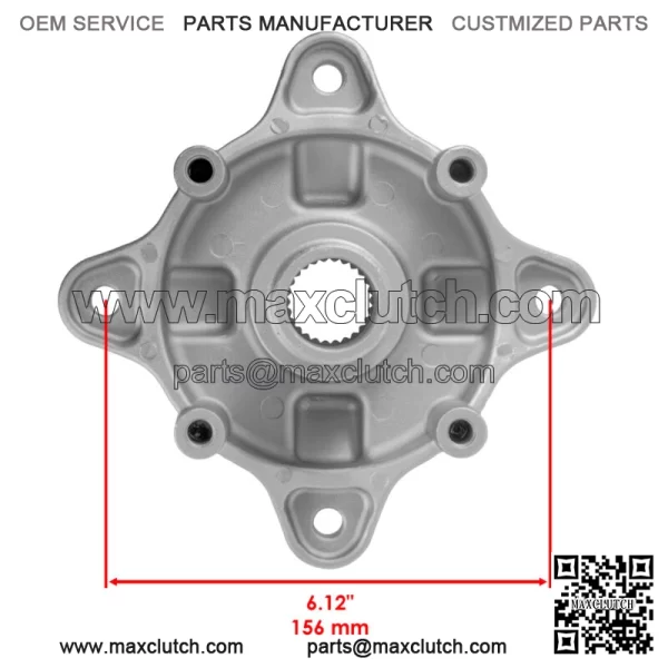 Rear Wheel Axle Hub for Polaris RZR 800 EFI 2008-2014 / RZR S 800 2008-2014 For: Polaris Sportsman 570 - Image 2