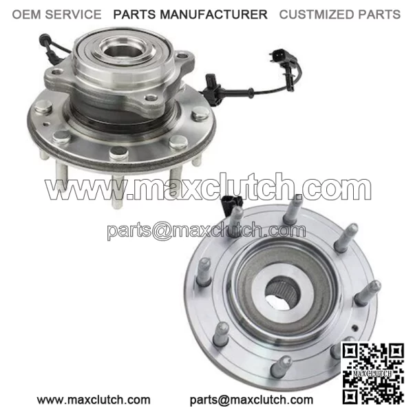 For 2011-2019  Silverado 3500 HD Wheel Bearing Set Detroit Axle 63741ZS (For:  Silverado 3500 HD)