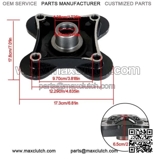 Front or Rear Wheel Hub for Polaris RZR XP 1000 EPS 2014 2015 2016 2017