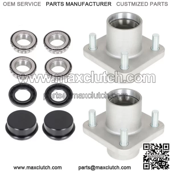 Golf Cart Front Hub Assembly Wheel Hubs For EZGO TXT/ Medalist G&E 1976-2001.5