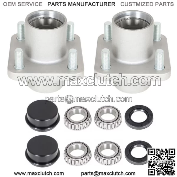 Golf Cart Front Hub Assembly Wheel Hubs For EZGO TXT/ Medalist G&E 1976-2001.5 - Image 4