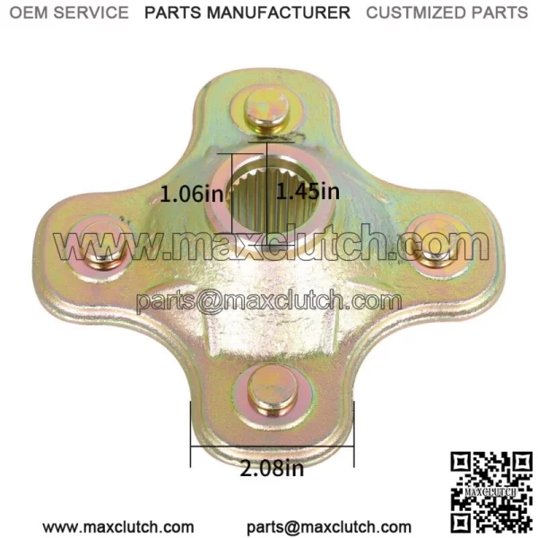 1993-1999 Rear Wheel Axle Hub For Yamaha KODIAK 400 YFM400FW 4X4 NEW - Image 2