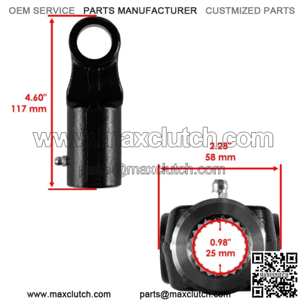 Front Prop Drive Shaft Yoke For Polaris Sportsman 800 EFI 2005  2007 2007 2008 For: Polaris Sportsman 800 - Image 2