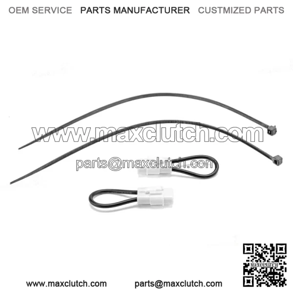 2x Seat Belt Override Bypass Harness Plug Connector Fit Kawasaki Mule All models For: More than one vehicle