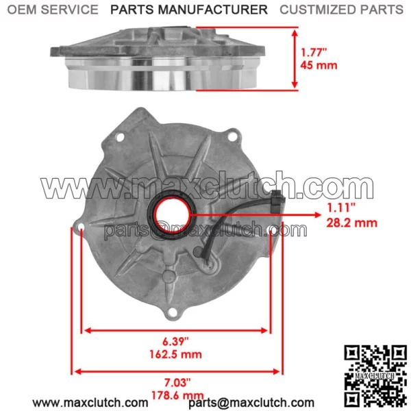 Front Axle Output Differential Cover for Polaris Ranger 500 09-13 / Ranger 400 11-14 - Image 2