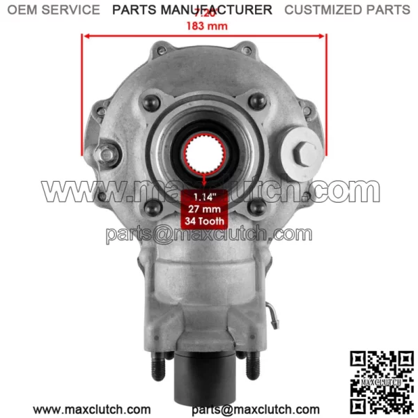Complete Rear Differential for Honda Fourtrax Foreman TRX400FW 1995-2001 (for: Honda FourTrax Foreman 400) - Image 2