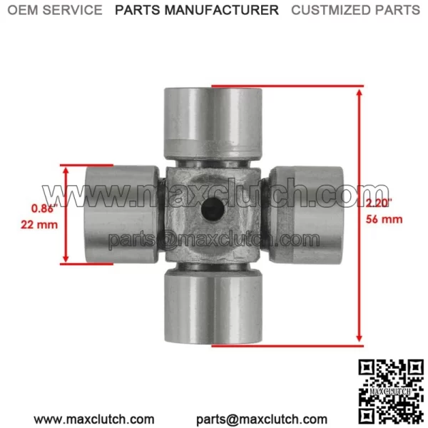 Front Drive Shaft Yoke for Can-Am Commander 1000 DPS X XT XTP LTD 2013 w/U-joint - Image 3