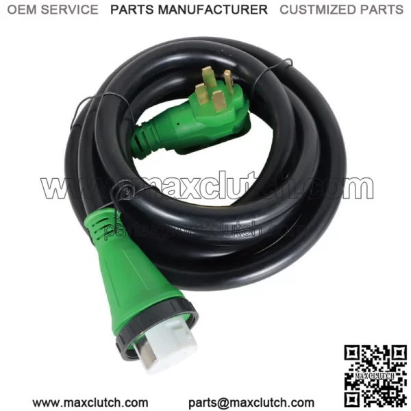 15/25/50FT RV Generator Power Cord 50 Amp 14-50P to SS2-50R Locking Connector