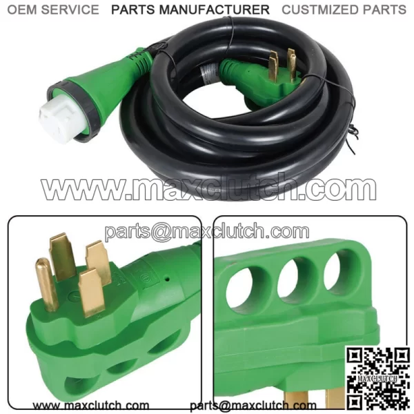 15/25/50FT RV Generator Power Cord 50 Amp 14-50P to SS2-50R Locking Connector - Image 5