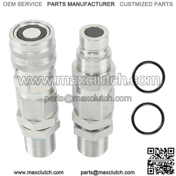 For John Deere 35G 50C 260 325 CT332 Hyd.Quick-Connect Coupler KV13884 AT312877